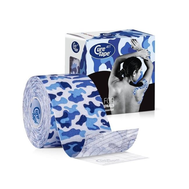 Taśma Cure Tape Art army blue 5cm x 5m, 1 sztuka