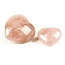 Cœur en quartz rose 40 mm Steengoed 1 pièce