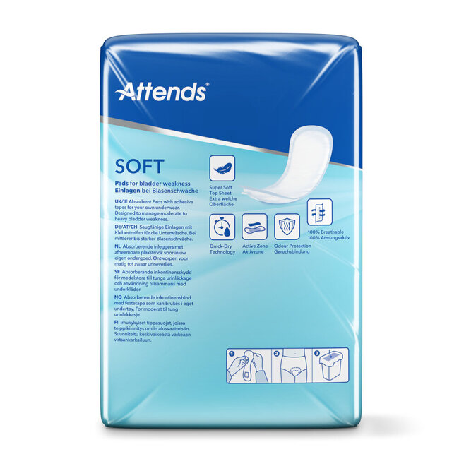 Assorbenti Attends Soft 6, 38 Pezzi