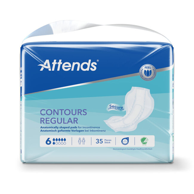 Attends Inlegger contours 6 35 unidades