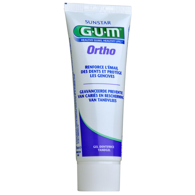 Pasta de dientes GUM Ortho 75 ml