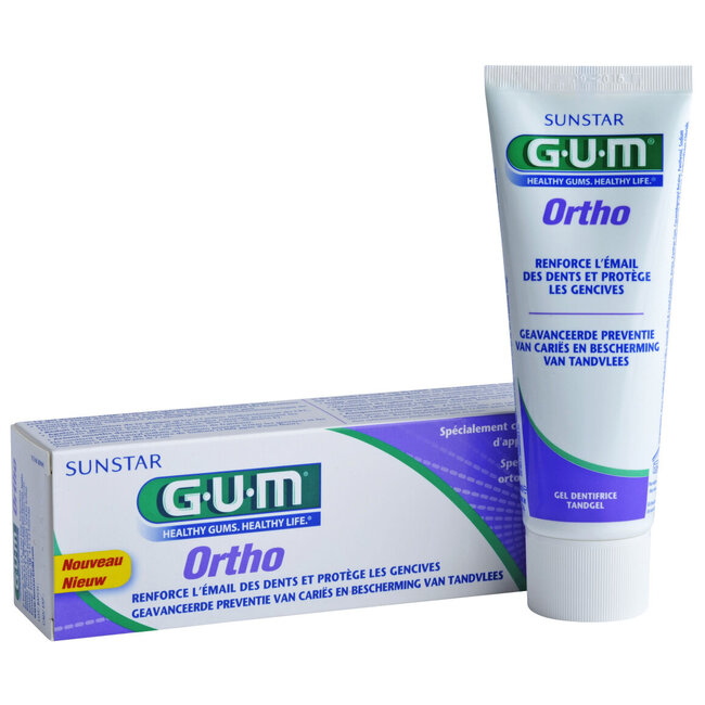 Pasta de dientes GUM Ortho 75 ml
