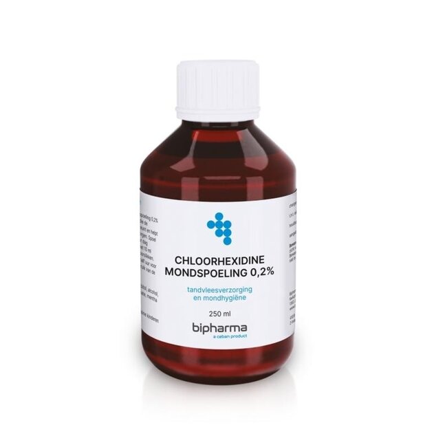 Bipharma Chlorhexidine bain de bouche 0,2 % 250 ml