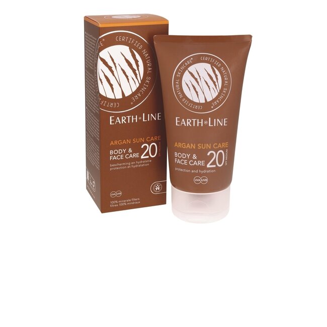 Earth Line Argan sun face en body 150 Milliliter