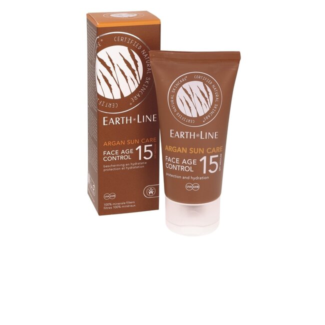 Earth Line Argan Sonnenschutz Gesicht Age Control LSF15 50 Milliliter