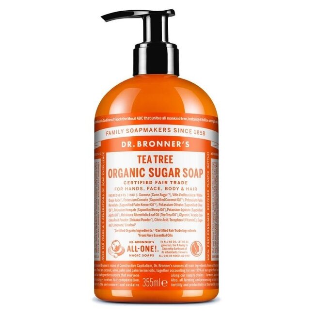 Dr. Bronner's Shikakai Seife Tea Tree 355 Milliliter