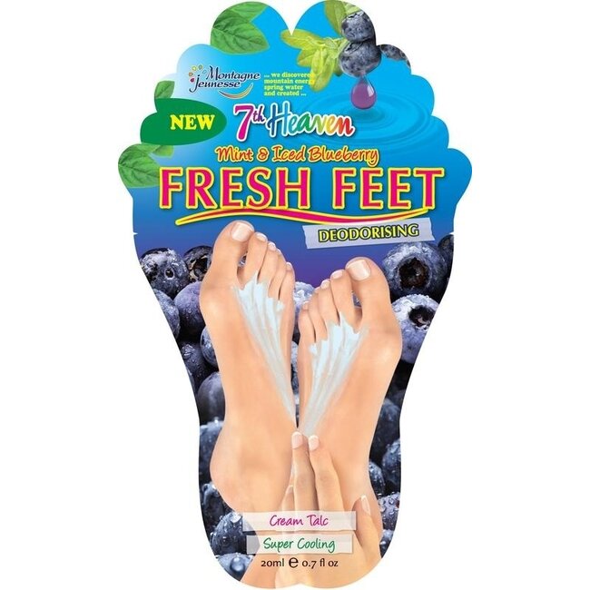 Mascarilla para pies Montagne 7th Heaven Fresh Feet 20 ml