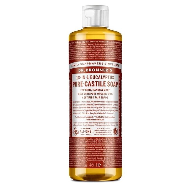 Jabón líquido de eucalipto Dr. Bronner's 475 mililitros