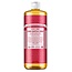 Dr. Bronner's Savon liquide à la rose 945 ml