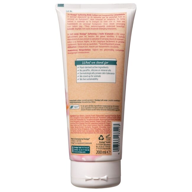 Kneipp Soft skin zmiękczający balsam do ciała, kwiat migdałowca, 200 ml