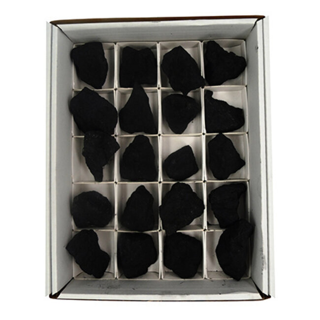 Ruben Robijn Verkaufsbox Schungit 1 Set