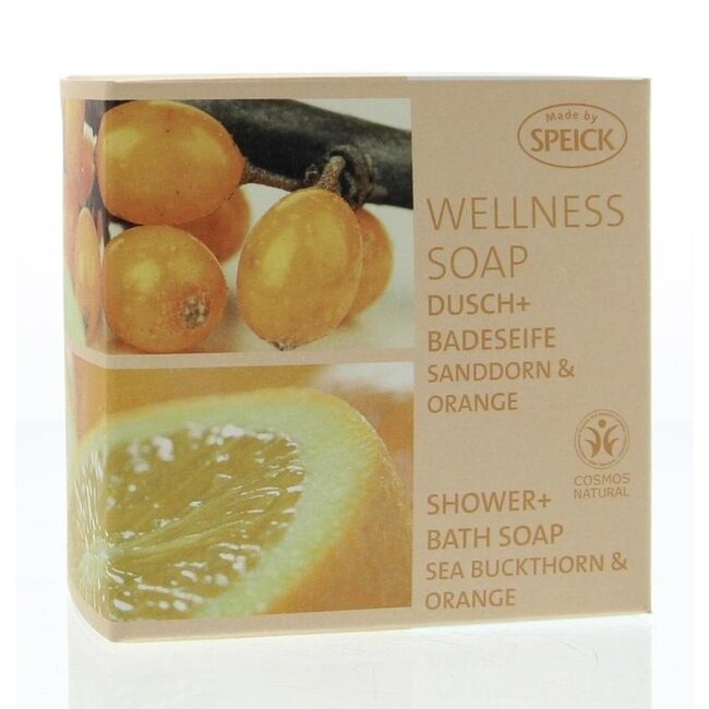 Jabón Speick Wellness espino amarillo y naranja 200 g