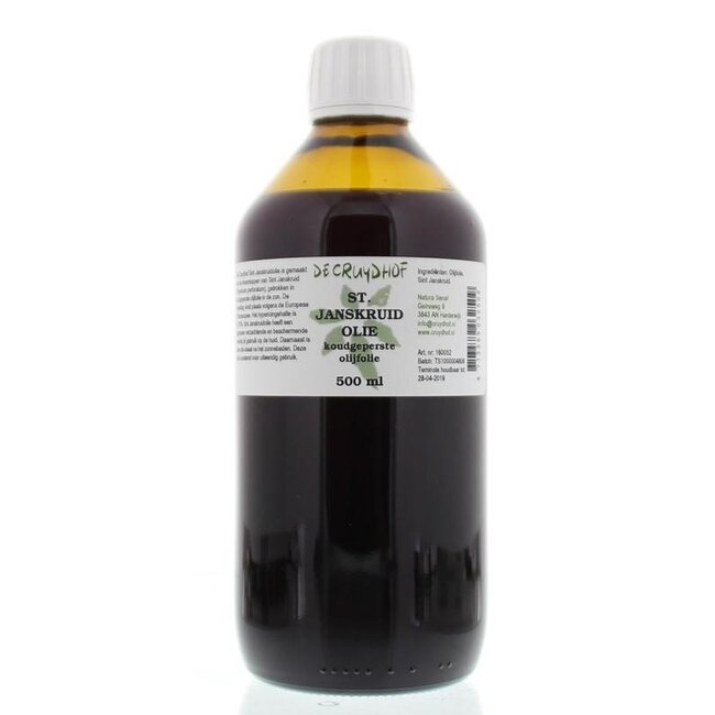 Cruydhof Aceite de hipérico con aceite de oliva 500 ml