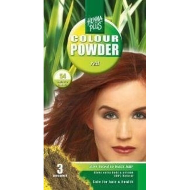 Henna Plus Polvere Colorante 54 Rosso 100 Grammi