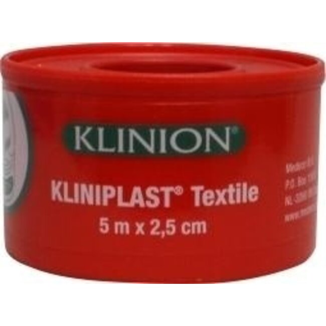 Kliniplast Heftpflaster 5 x 2,5 cm mit Ring 1 Stück