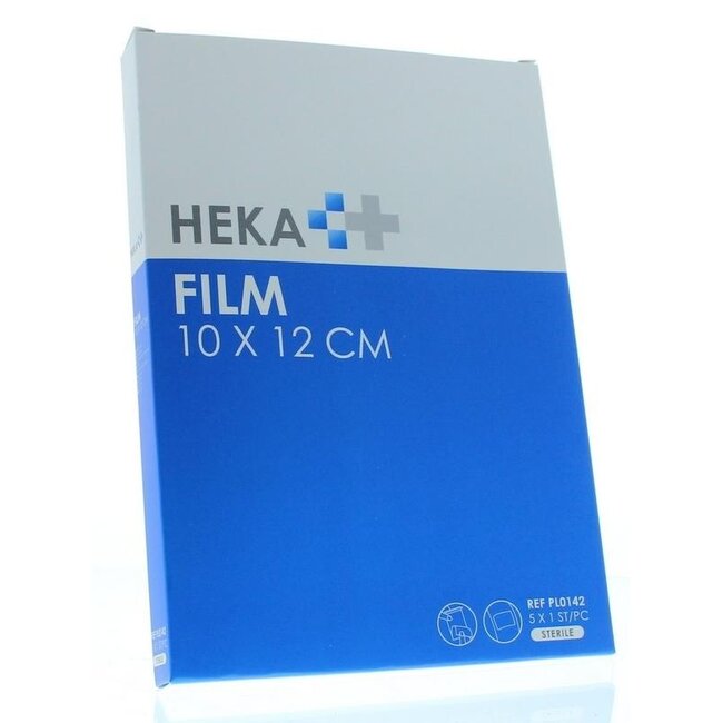 Hekafilm Apósito de película 10 x 12 cm 5 unidades