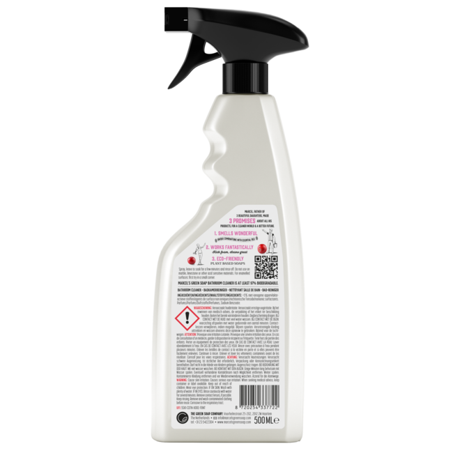 Spray detergente bagno patchouli e mirtillo rosso 500 Millilitri