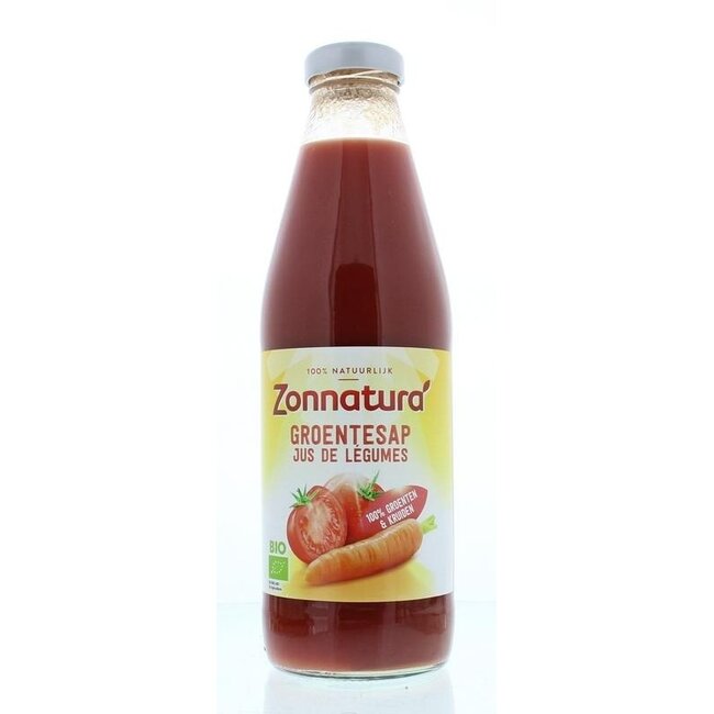 Zonnatura Zumo de verduras bio 750 ml