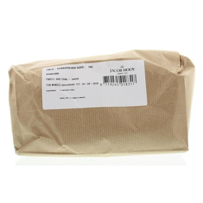 Poudre de henné rouge 1 kg