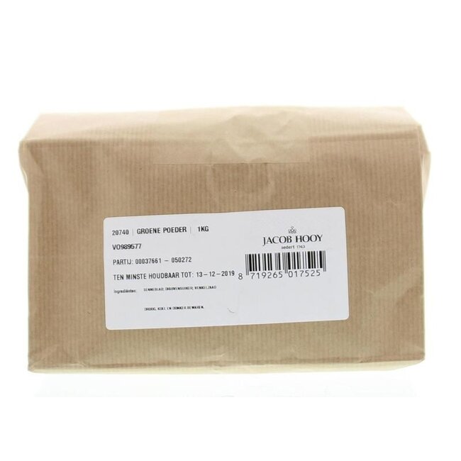 Jacob Hooy Polvo verde 1 kilogramo