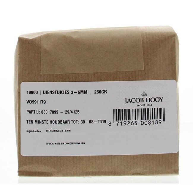Jacob Hooy Trozos de cebolla blancos 250 gramos