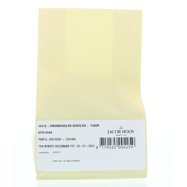 Jacob Hooy Ground Cloves 250 Gram