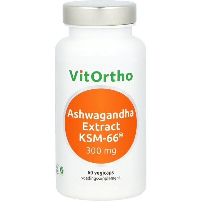 VitOrtho Ashwagandha extracto 300 mg KSM-66 60 cápsulas vegetales