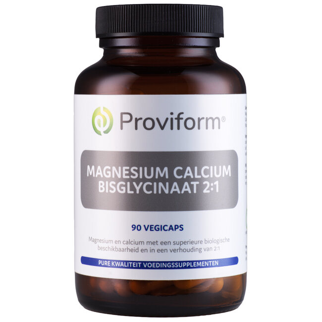 Proviform Bisglicinato de magnesio y calcio 2:1 y D3 90 cápsulas vegetales