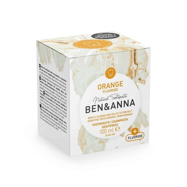 Dentifricio Ben & Anna arancia fluoruro 100 Grammi