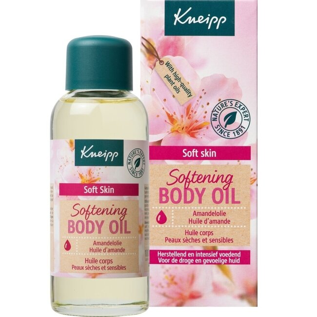 Huile corporelle adoucissante Kneipp Soft Skin à l'huile d'amande 100 ml