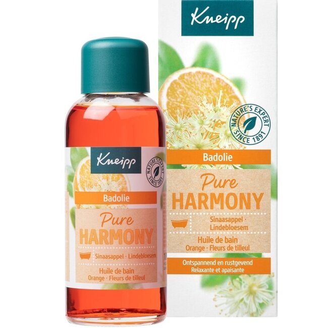 Olio da bagno Pure Harmony Arancia e Fiori di Tiglio 100 Millilitri