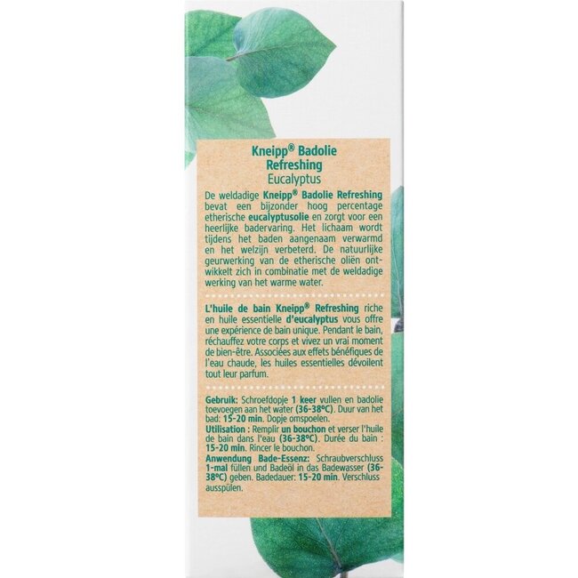 Kneipp Huile de bain rafraîchissante eucalyptus 100 ml