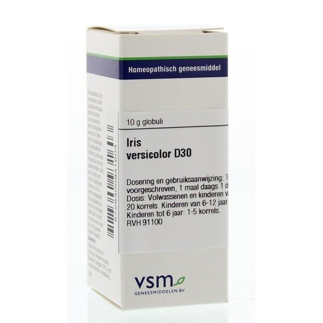 VSM Iris versicolor D30 10 Gramów