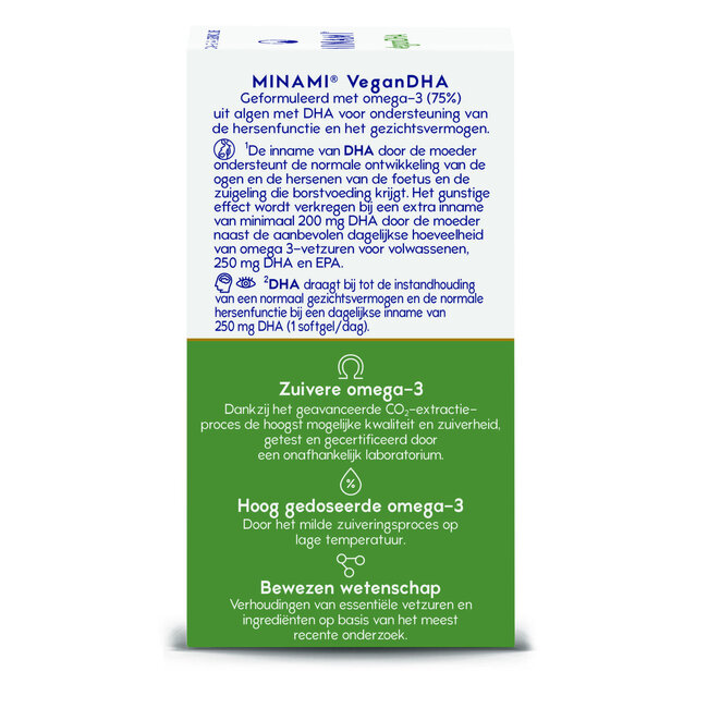 Minami VeganDHA 60 capsules molles