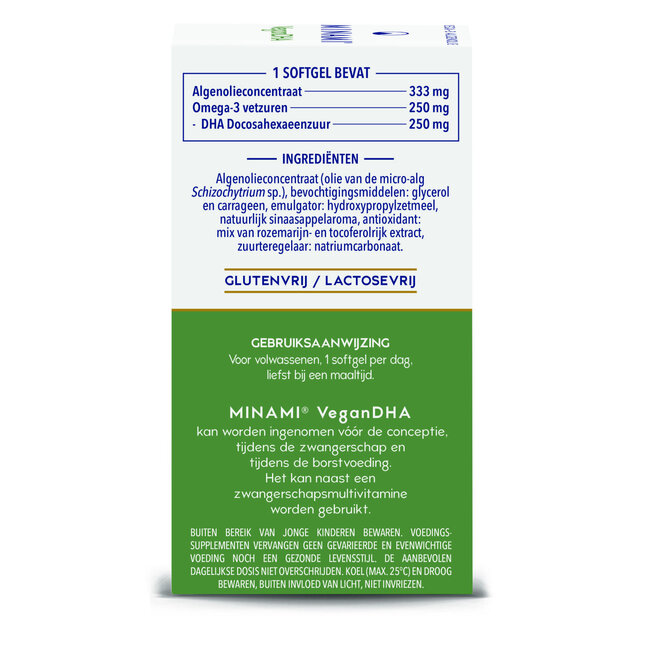 Minami VeganDHA 60 cápsulas blandas