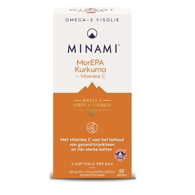Minami MorEPA Cúrcuma 60 cápsulas blandas