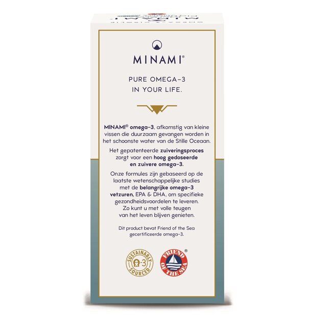 Minami MorEPA Platinum Mini + Vitamina D3 90 cápsulas blandas