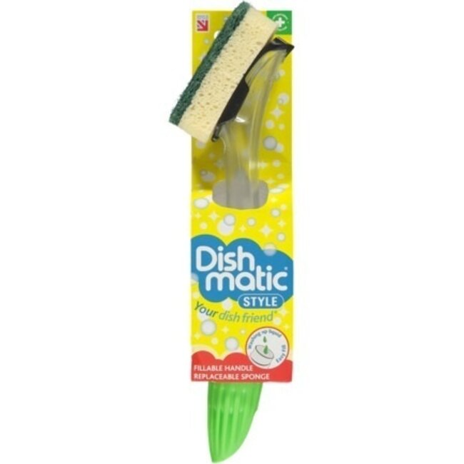 Brosse éponge à récurer avec réservoir 1 unité