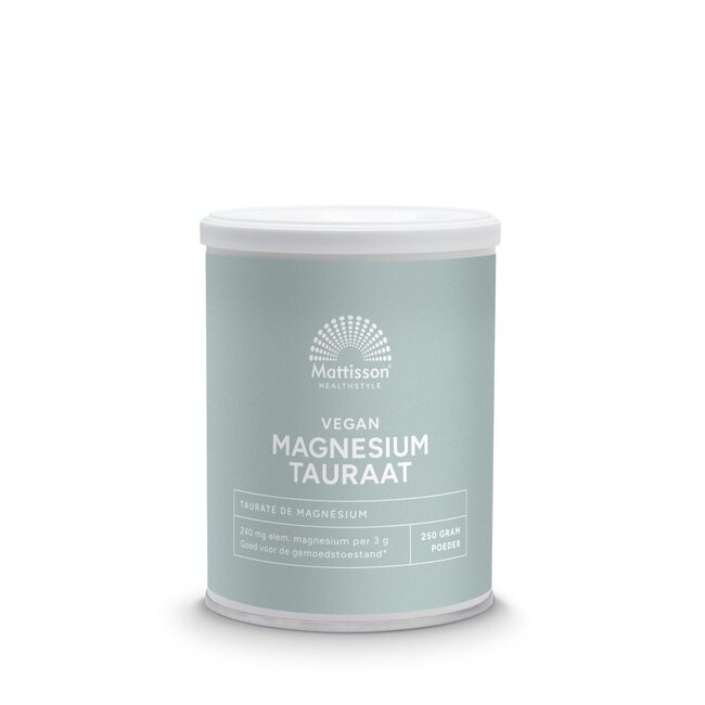 Taurynian magnezu w proszku wegański 250 gram