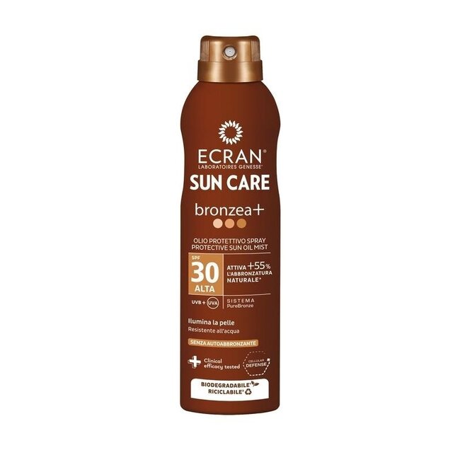 Olio solare spray Sunnique SPF30 250 Millilitri