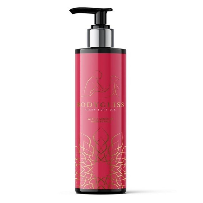 Aceite de masaje suave y sedoso pétalos de rosa 150 ml