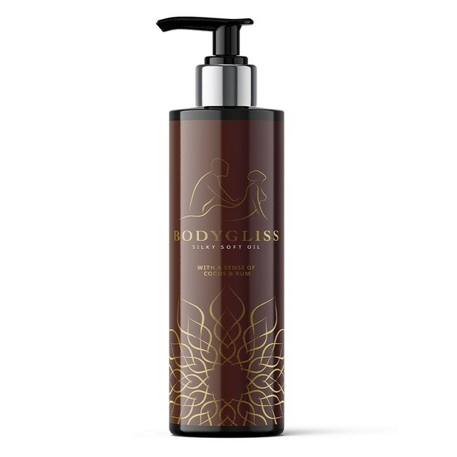 Aceite de masaje sedoso coco ron 150 mililitros
