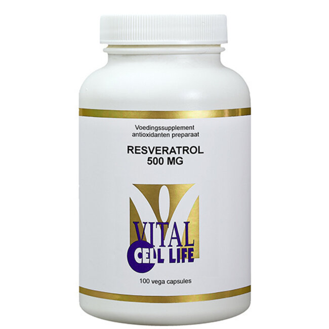 Resveratrol 500mg 100 Cápsulas
