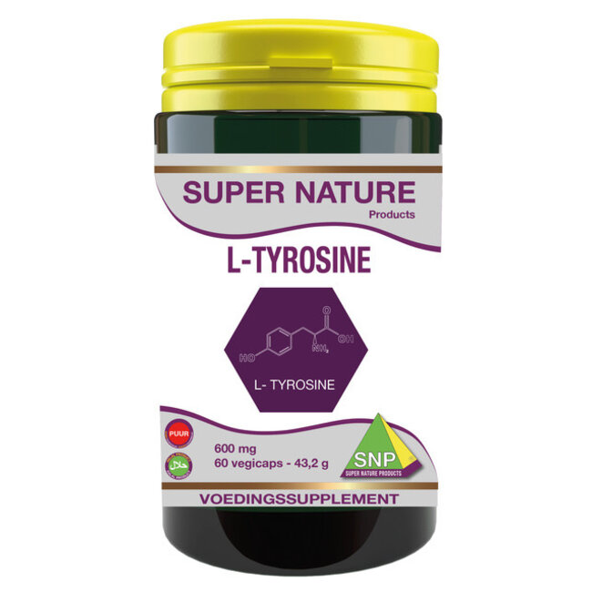 L-Tirosina 600mg pura 60 Capsule