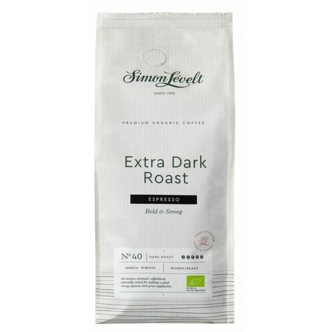 Espresso, ziarna, bardzo ciemno palone, bio, 1 Kilogram