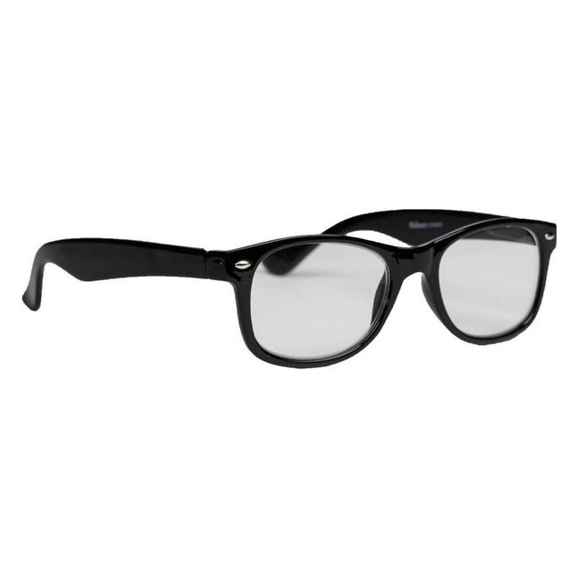 Occhiali da lettura Wayfarer nero lucido +2.00 1 Pezzo