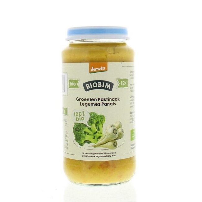 Passato di verdure e pastinaca Demeter Bio 10 mesi 250 Grammi