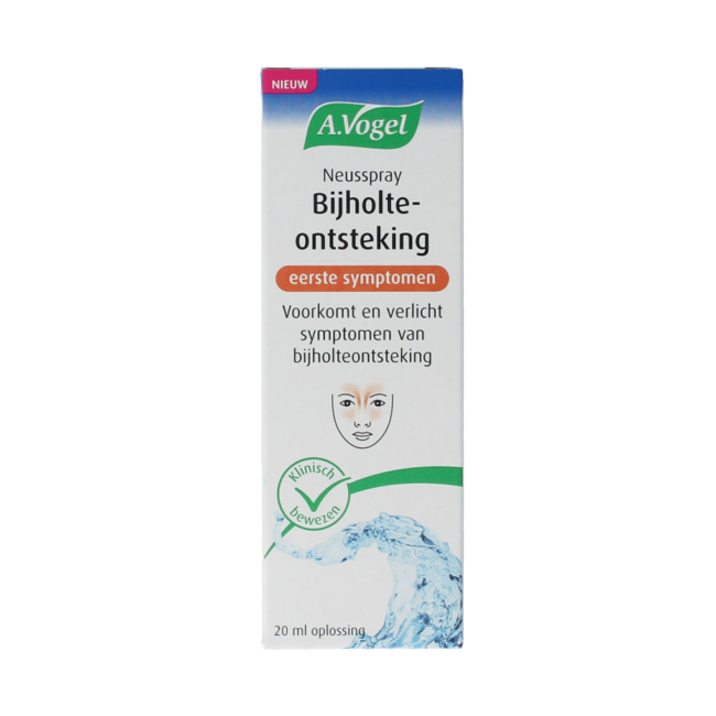 A.Vogel Spray do nosa na zatoki, pierwsze objawy, 20 ml