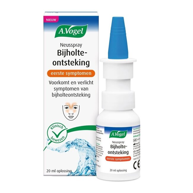 A.Vogel Spray do nosa na zatoki, pierwsze objawy, 20 ml