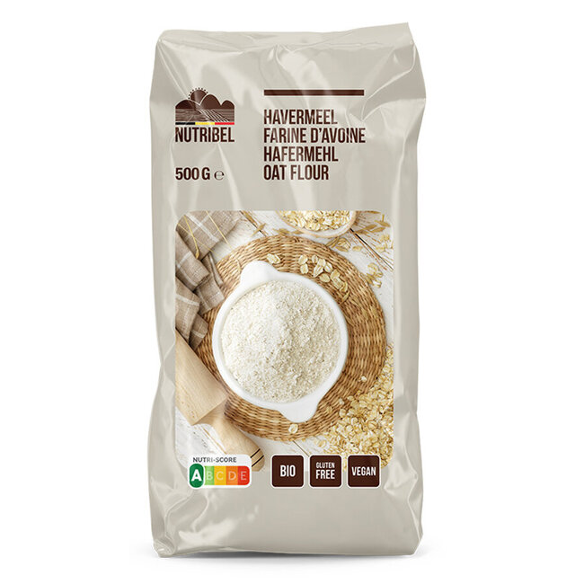 Oat flour gluten-free organic 500 Gram